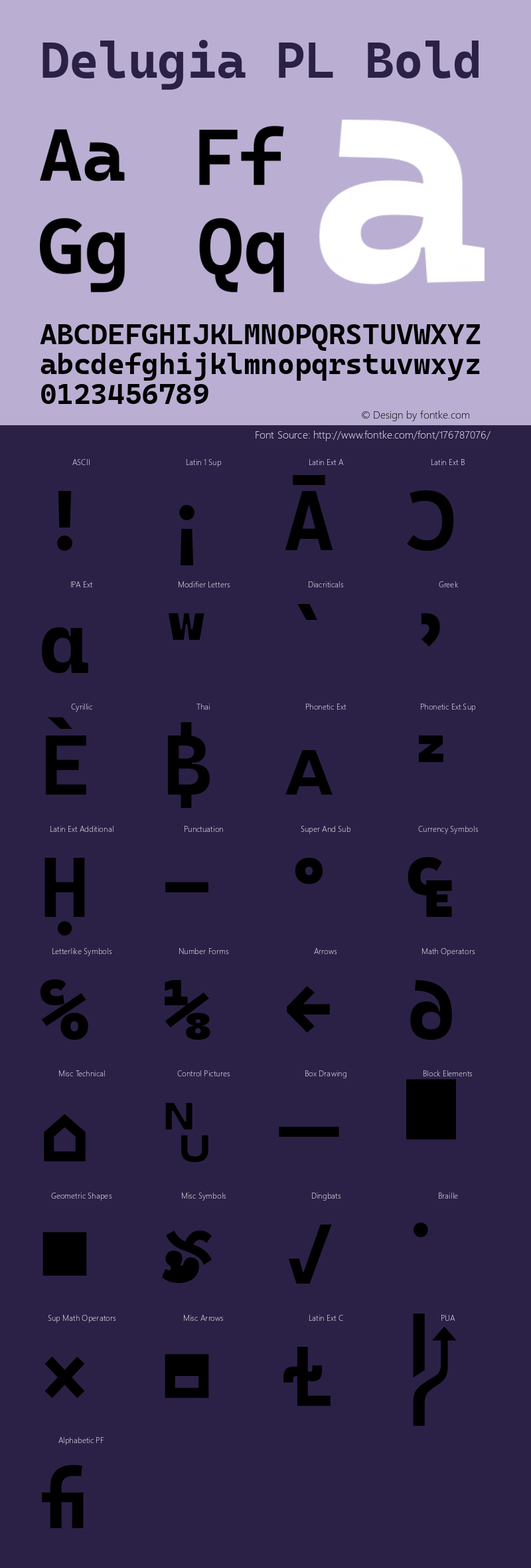 Delugia PL Bold v2105.24.1图片样张