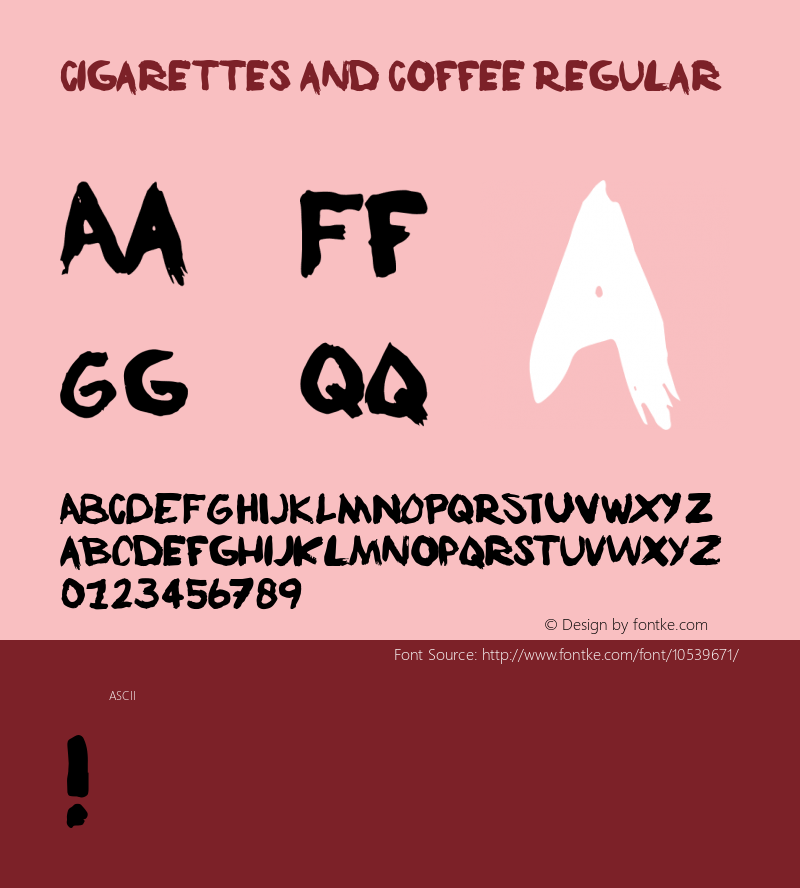 Cigarettes and Coffee Regular Version 1.000图片样张