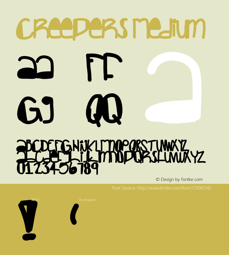 Creepers Medium Version 001.000图片样张