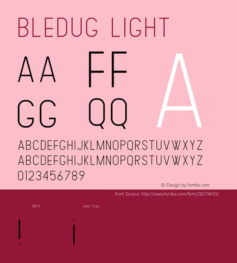 Bledug light Version 001.000图片样张