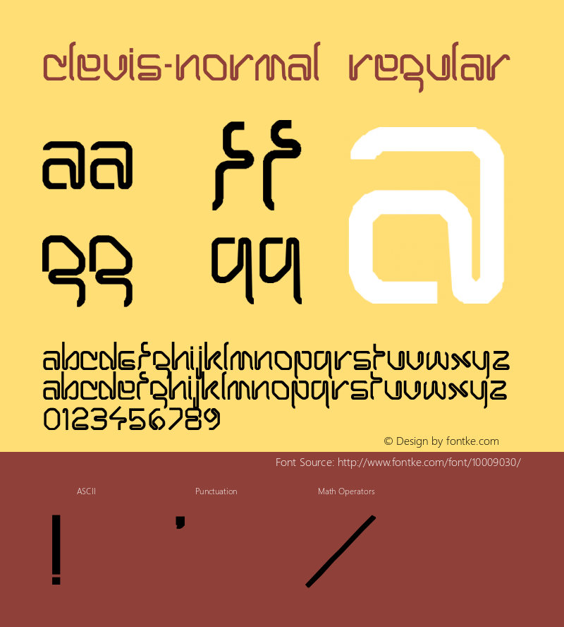 Clevis-Normal Regular Unknown图片样张