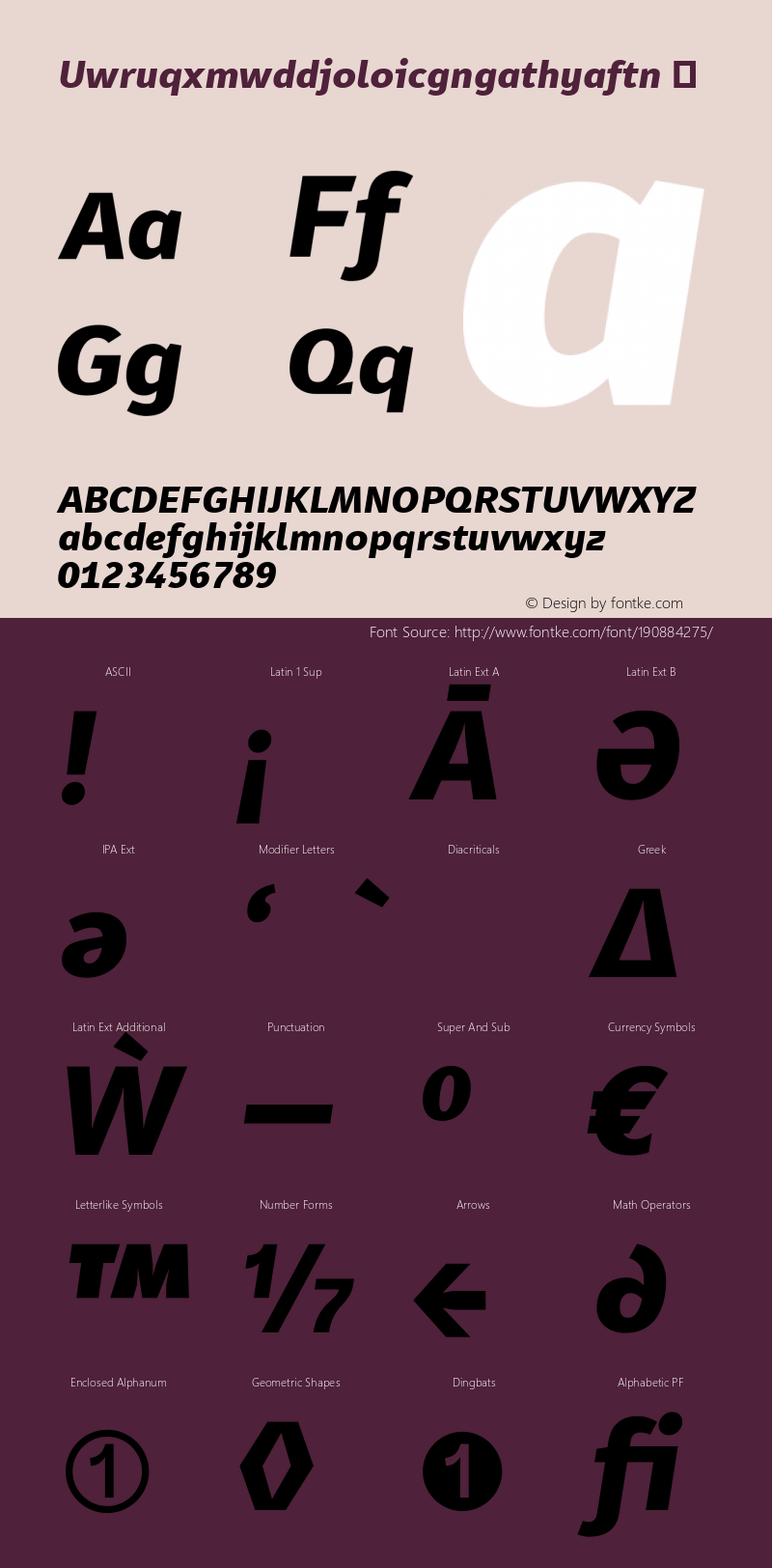 ☞Uwruqxmwddjoloicgngathyaftn Version 7.504; 2011; Build 1020;com.myfonts.easy.fontfont.karbid-text-pro.black-italic.wfkit2.version.4gk3图片样张