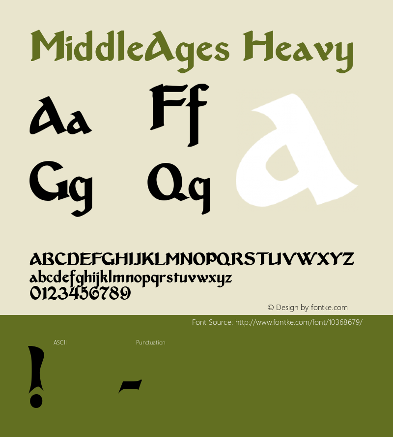 MiddleAges Heavy Rev. 003.000图片样张