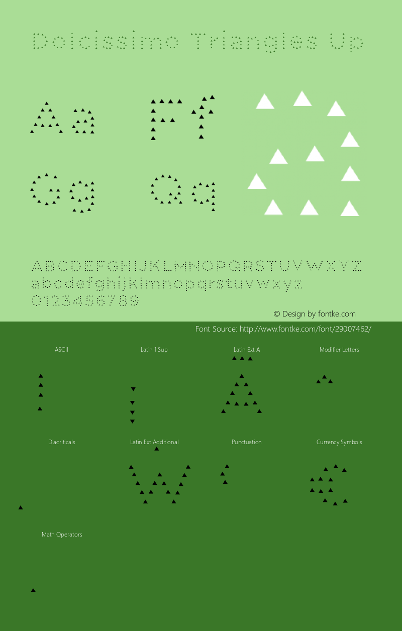 Dolcissimo-TrianglesUp Version 1.000 | wf-rip DC20190215图片样张