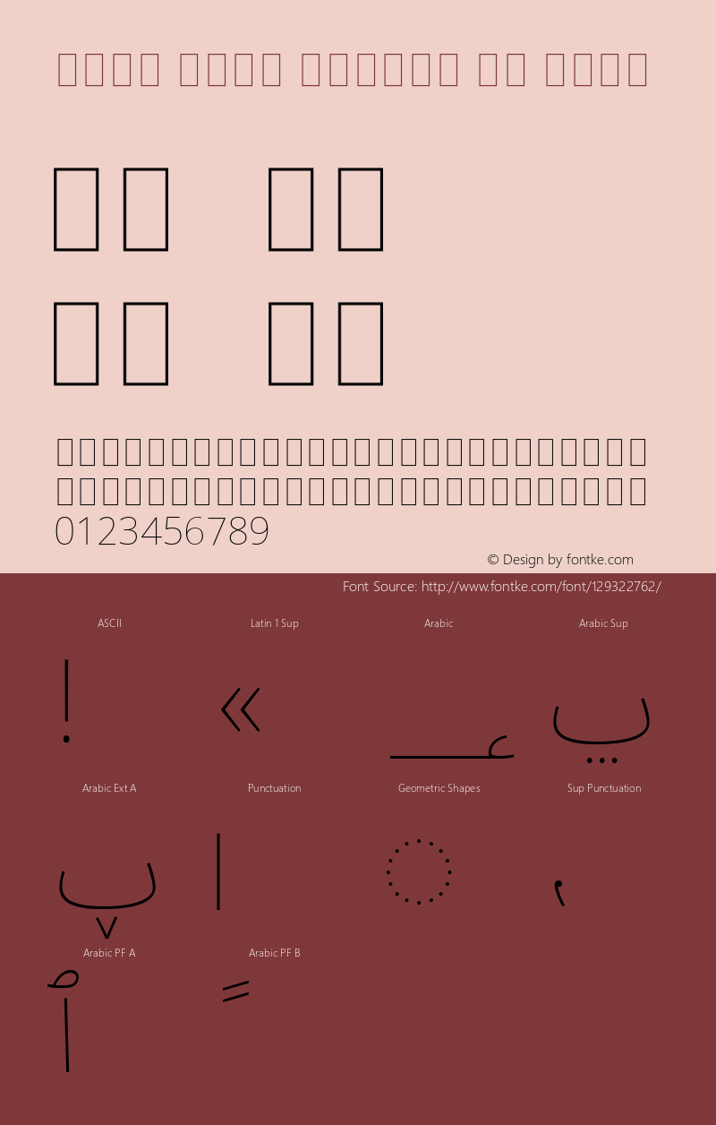 Noto Sans Arabic UI Thin Version 2.008; ttfautohint (v1.8.3) -l 8 -r 50 -G 200 -x 14 -D arab -f none -a qsq -X 