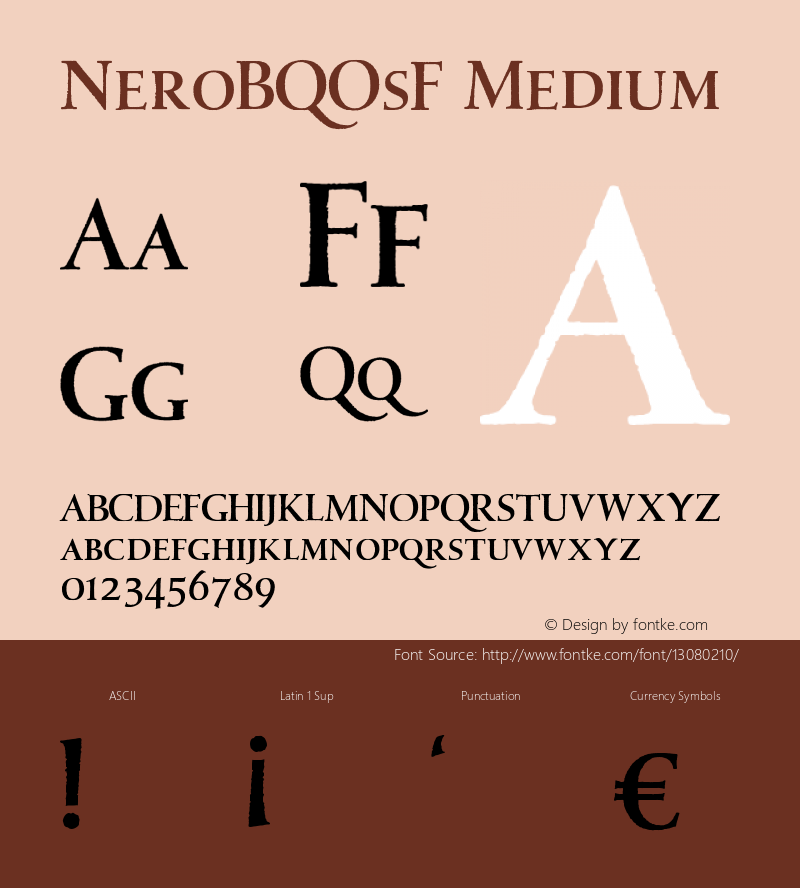 NeroBQOsF Medium Version 001.001图片样张