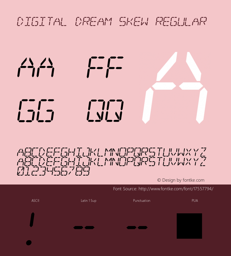 Digital dream Skew Regular 2图片样张