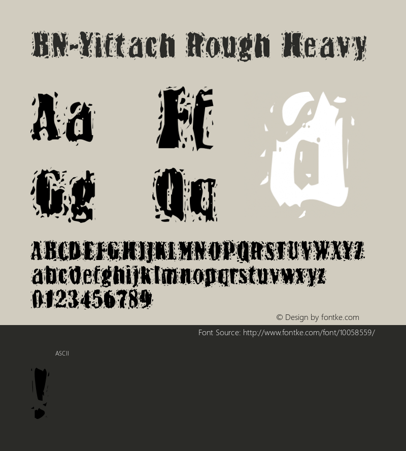 BN-Yiftach Rough Heavy 1999; 2.1图片样张