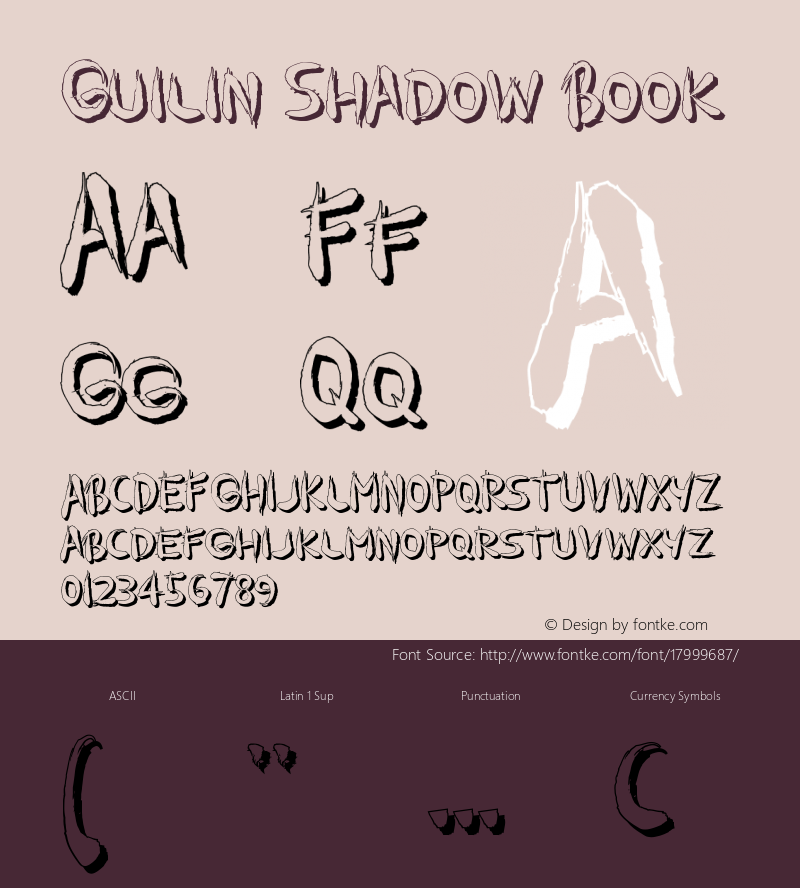Guilin Shadow Book Version 1.000图片样张