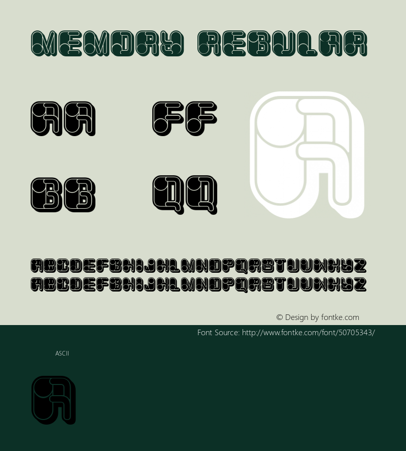 Memory Regular Version 1.000图片样张