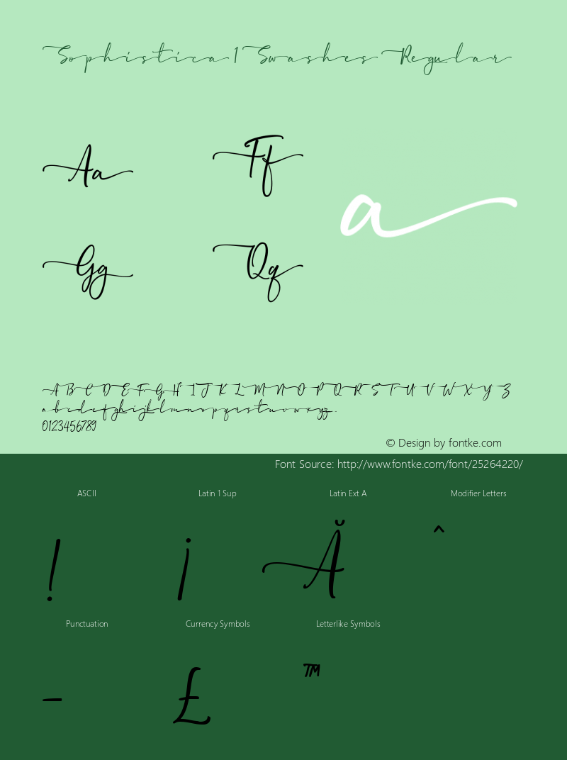 Sophistica1Swashes 1.000图片样张