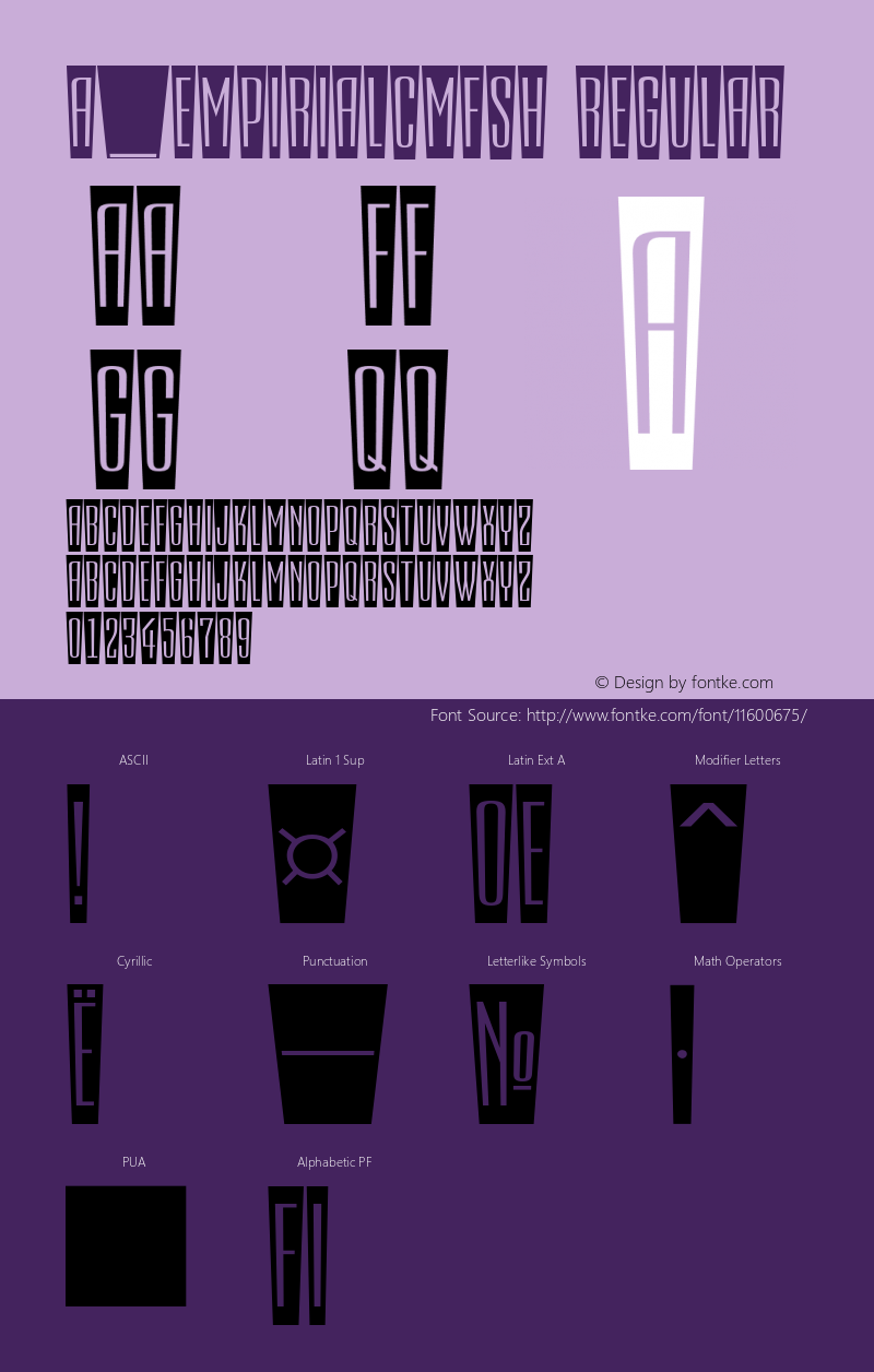 a_EmpirialCmFsh Regular 001.002图片样张