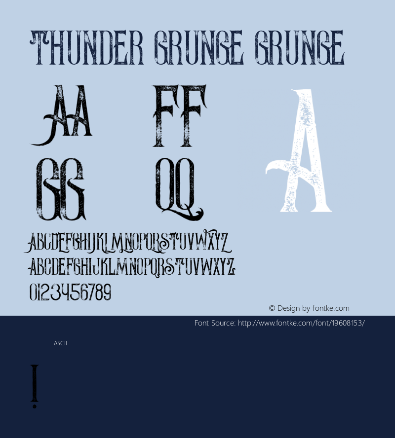 Thunder Grunge Version 1.000图片样张