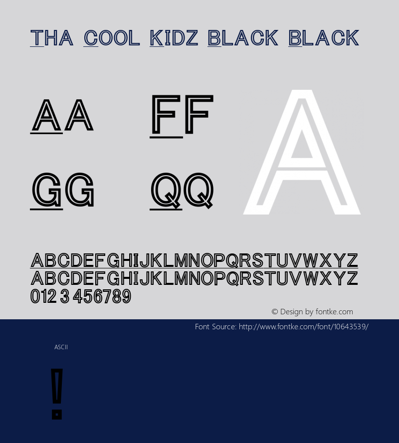 Tha Cool Kidz Black Black Version 1.00 2015图片样张