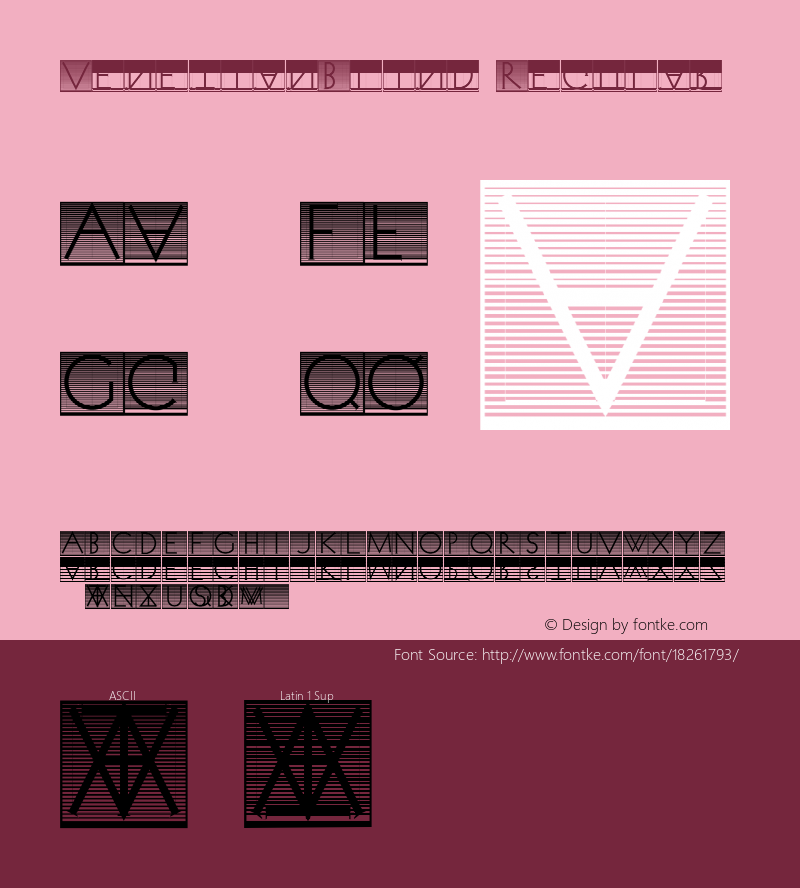 VenetianBlind Regular 1.0 2003-06-07图片样张