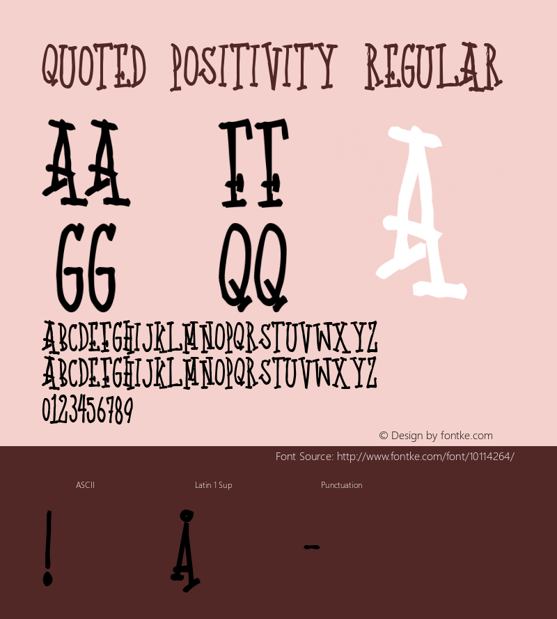 Quoted Positivity Regular 2图片样张