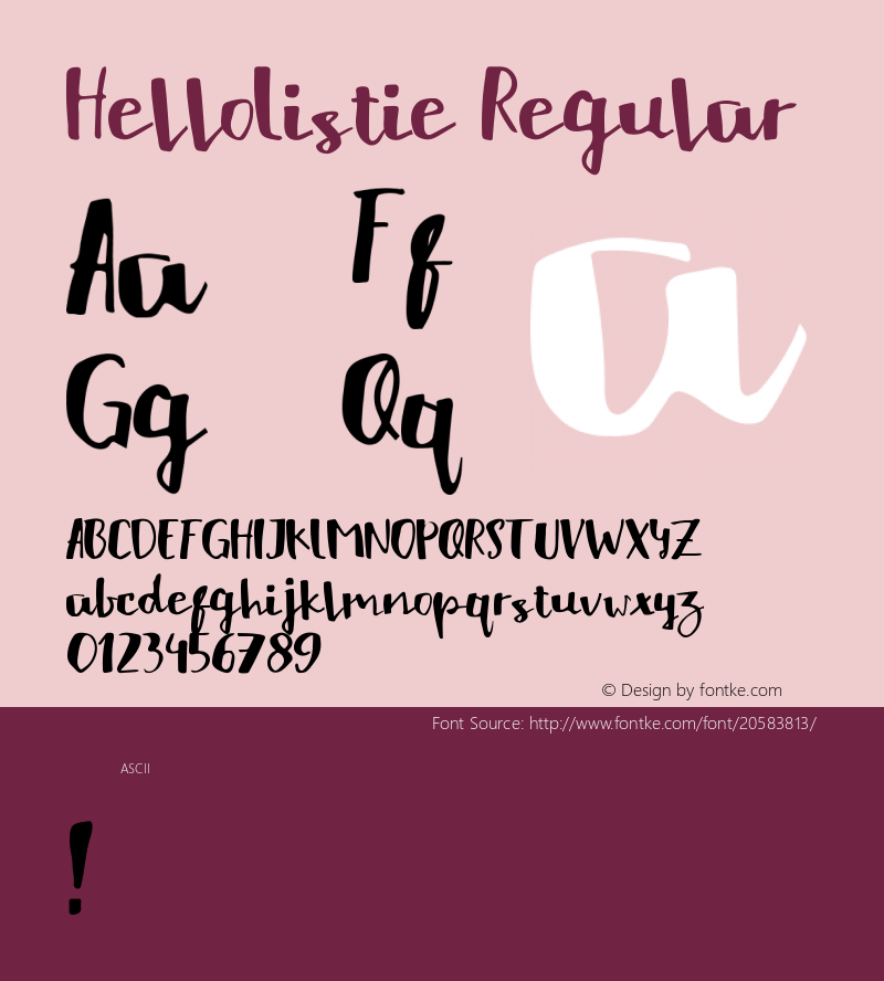 HelloListie Version 1.000图片样张