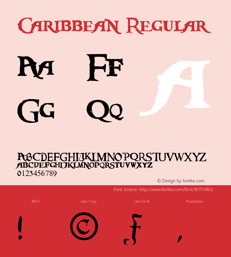 Caribbean Regular 2.23图片样张