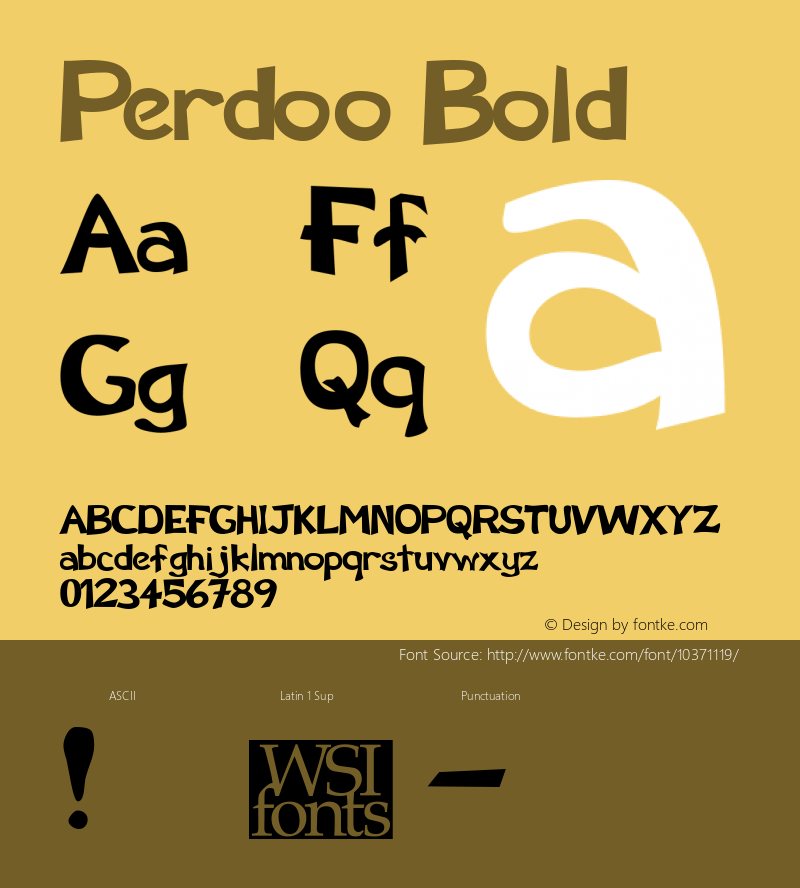 Perdoo Bold Macromedia Fontographer 4.1 7/1/96图片样张