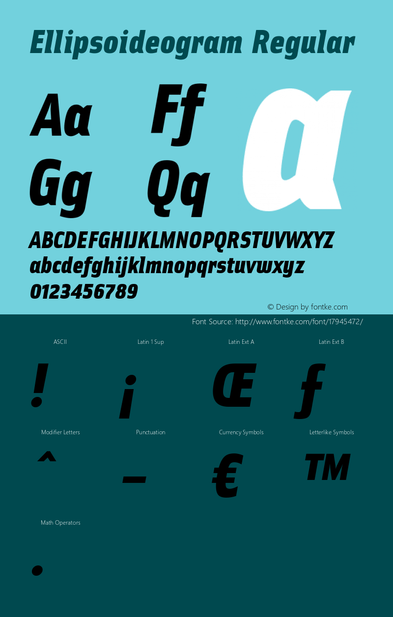 Ellipsoideogram Regular 1.0图片样张