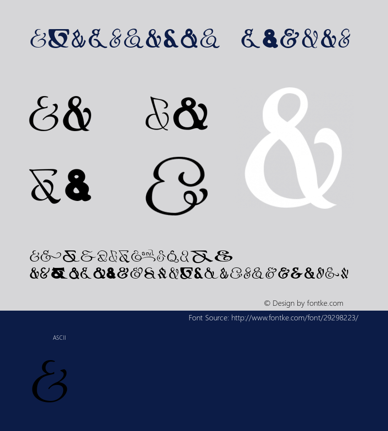 Ampersands Version 1.0图片样张