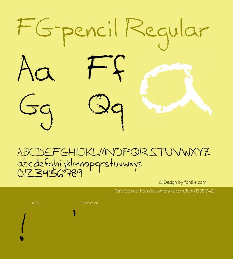 FG-pencil Regular 2009-01图片样张