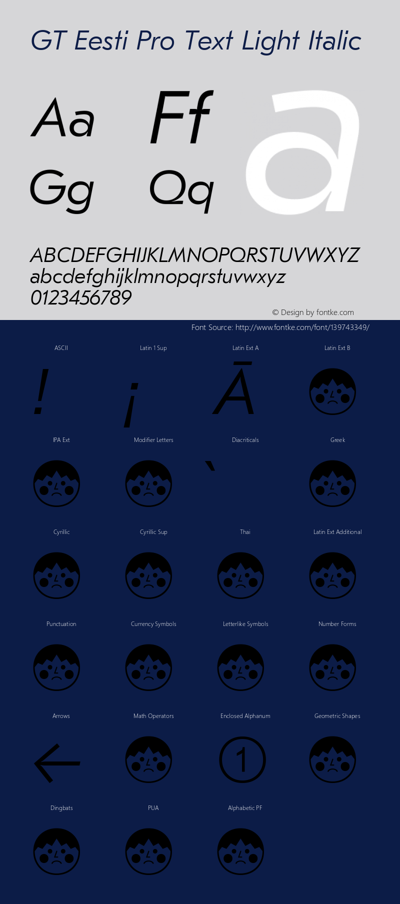 GT Eesti Pro Text Light Italic Version 1.003图片样张