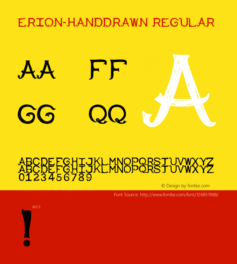 Erion-Handdrawn Version 1.0图片样张