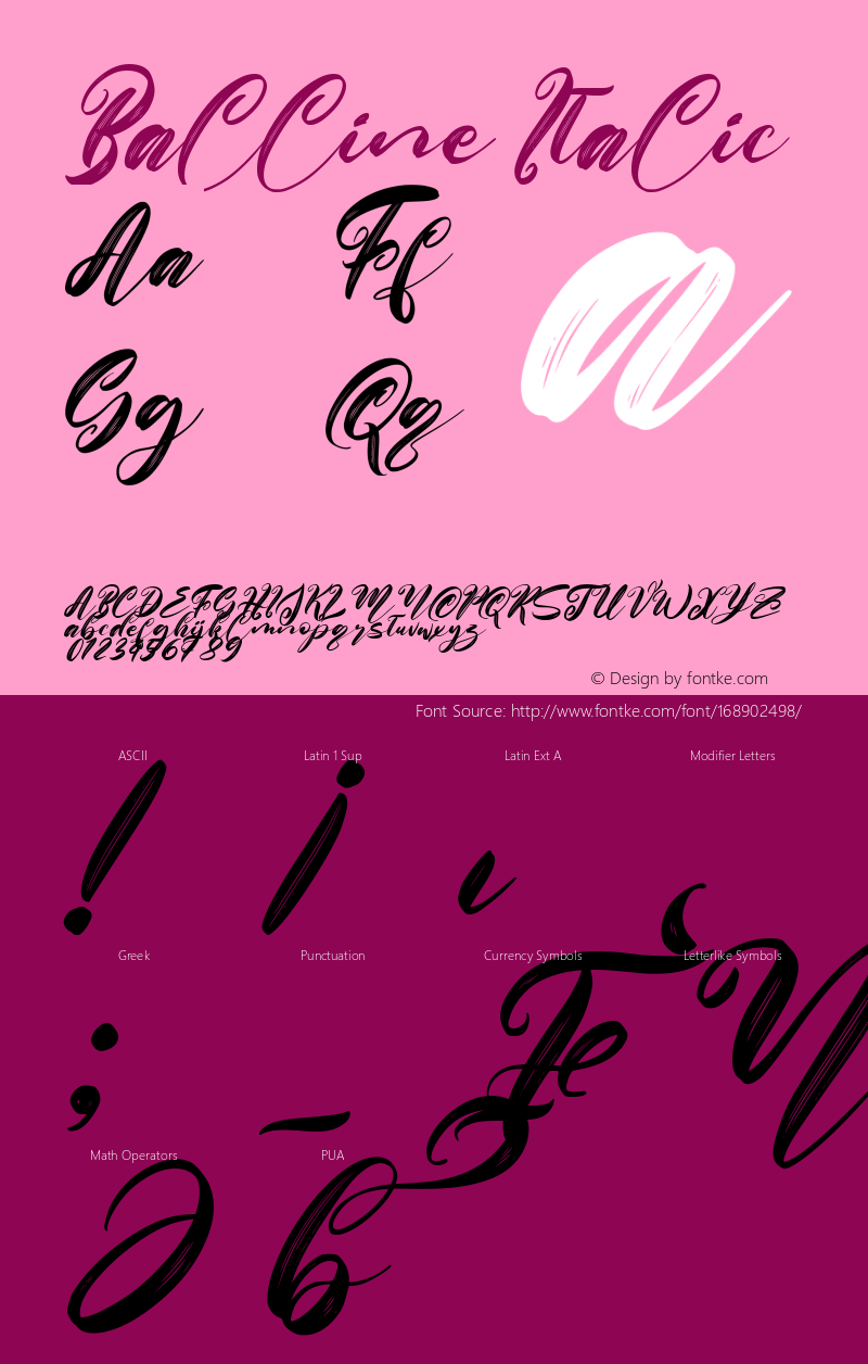 Balline Italic Version 1.00;March 20, 2021;FontCreator 11.5.0.2430 64-bit图片样张