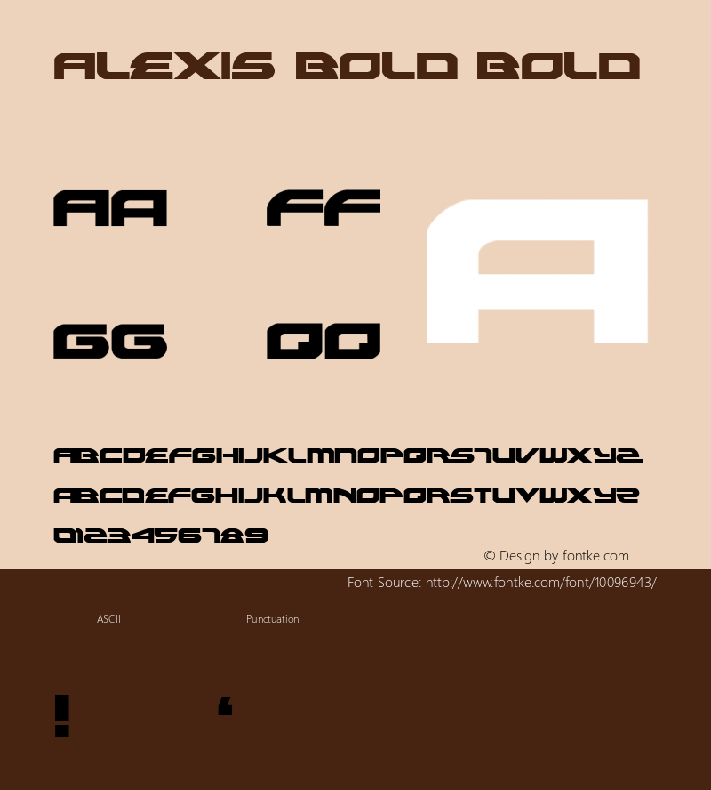 Alexis Bold Bold 001.000图片样张