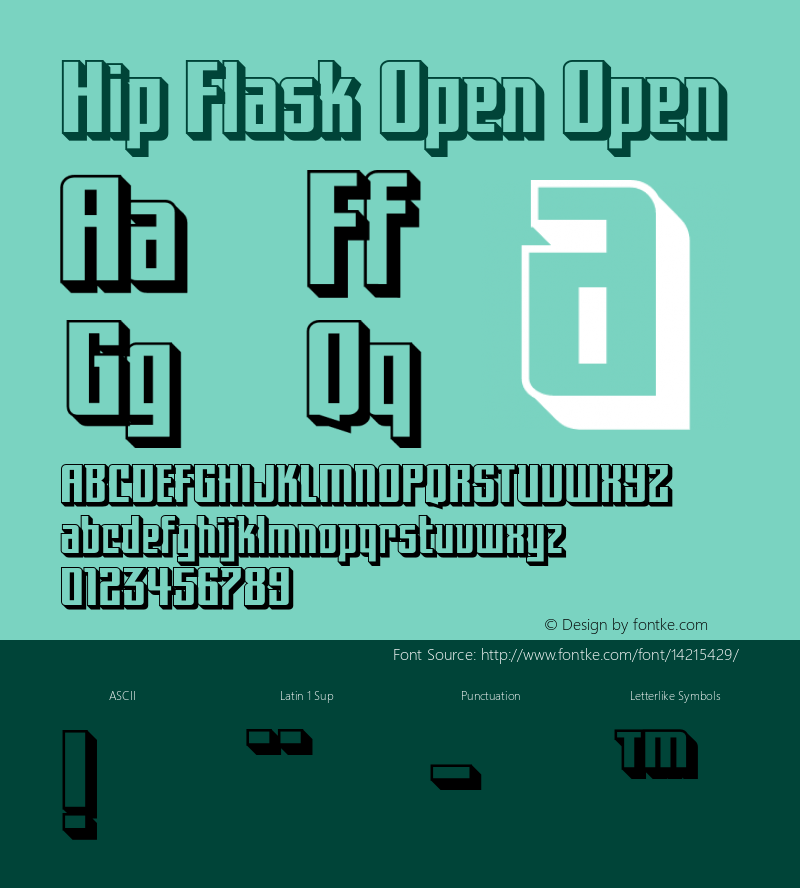 Hip Flask Open Open Version 1.000图片样张