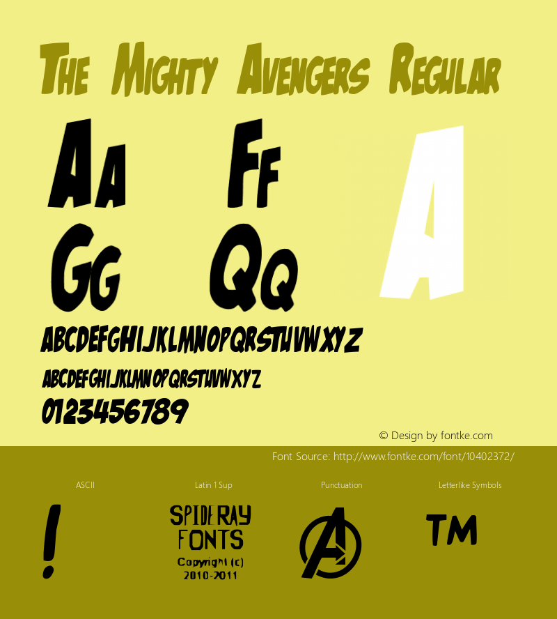 The Mighty Avengers Regular Version 1.005图片样张