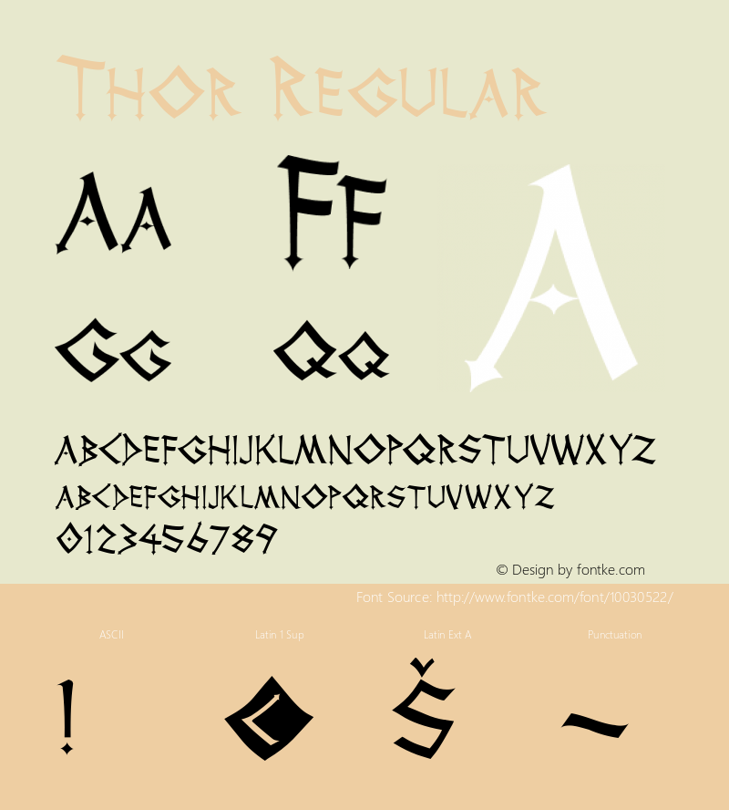 Thor Regular 1.5图片样张