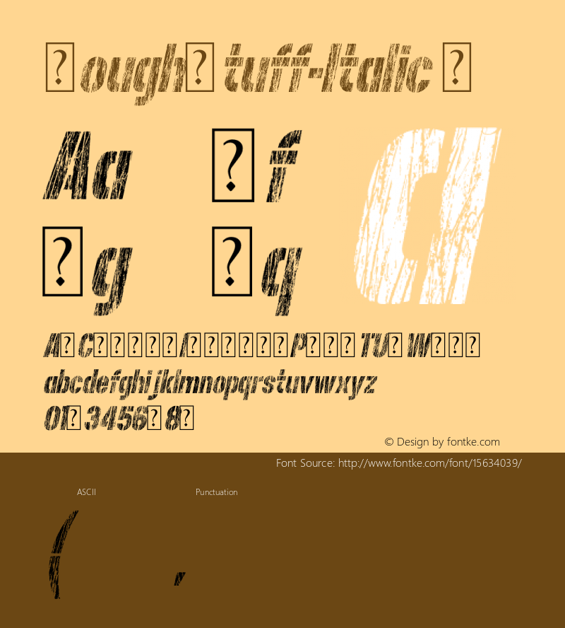 RoughStuff-Italic ☞ Version 1.00 January 22, 2015, initial release; ttfautohint (v0.95) -d;com.myfonts.easy.studio-k.rough-stuff.italic.wfkit2.version.4mfa图片样张