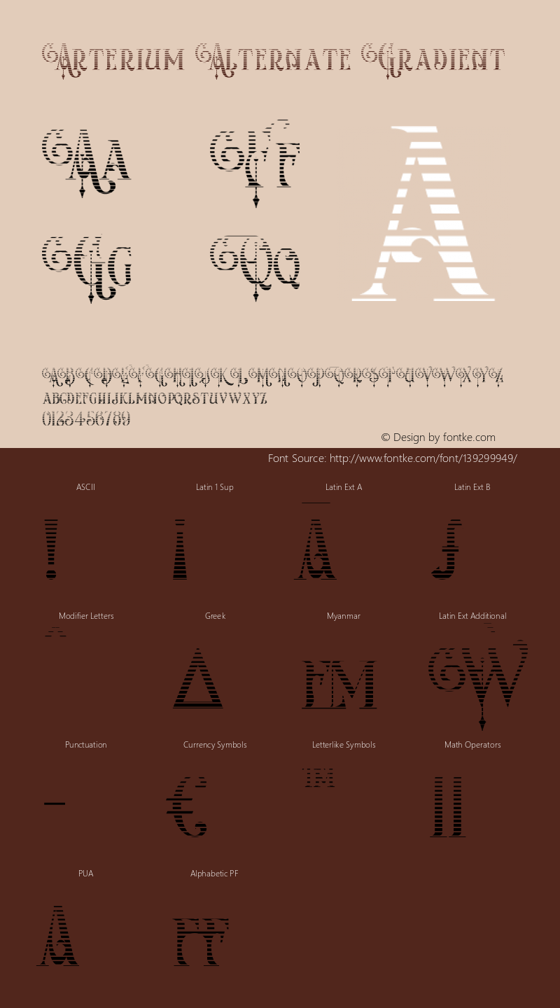 Arterium-AlternateGradient Version 1.000图片样张