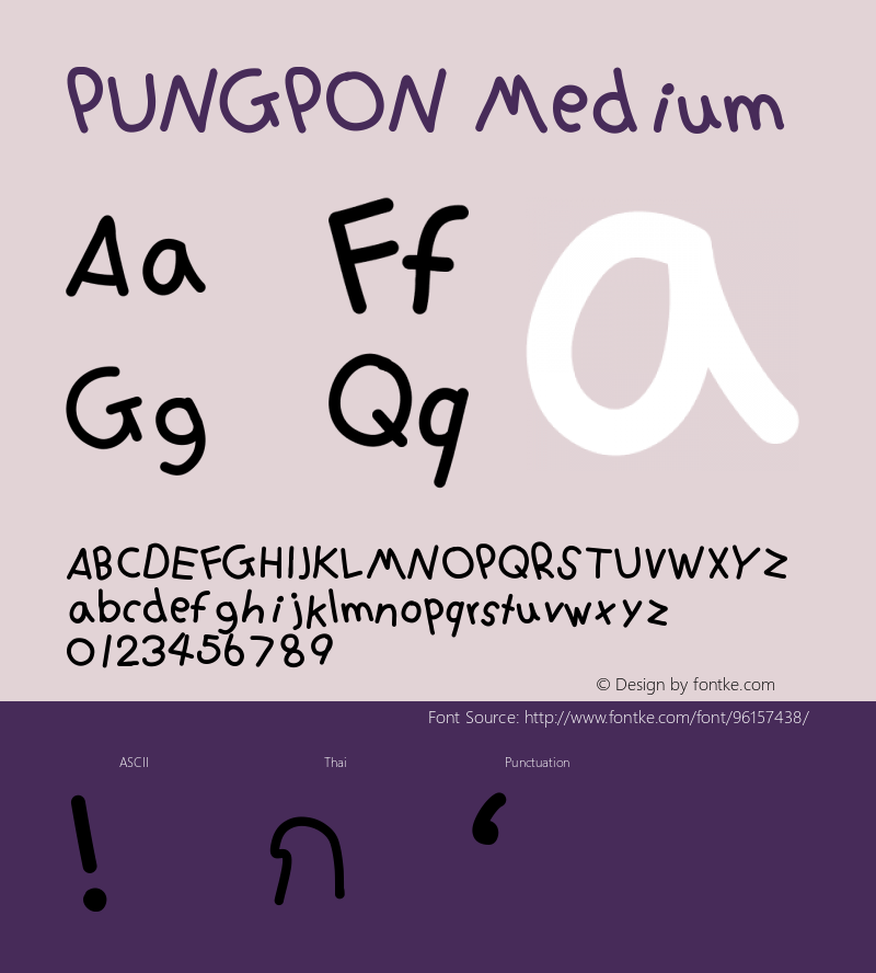 PUNGPON Version 001.000图片样张