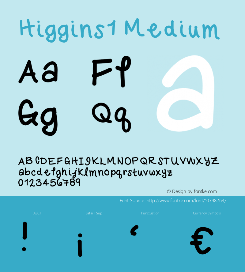 Higgins1 Medium Version 001.000图片样张