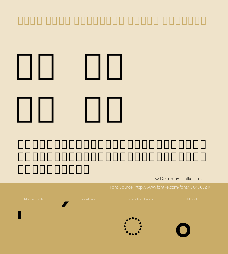 Noto Sans Tifinagh Hawad Regular Version 2.002; ttfautohint (v1.8.3) -l 8 -r 50 -G 200 -x 14 -D tfng -f none -a qsq -X 