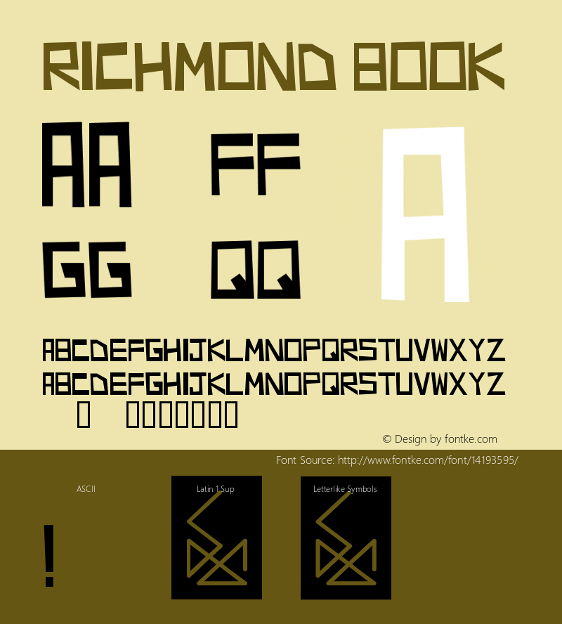 RICHMOND Book Version 1.00 2011图片样张