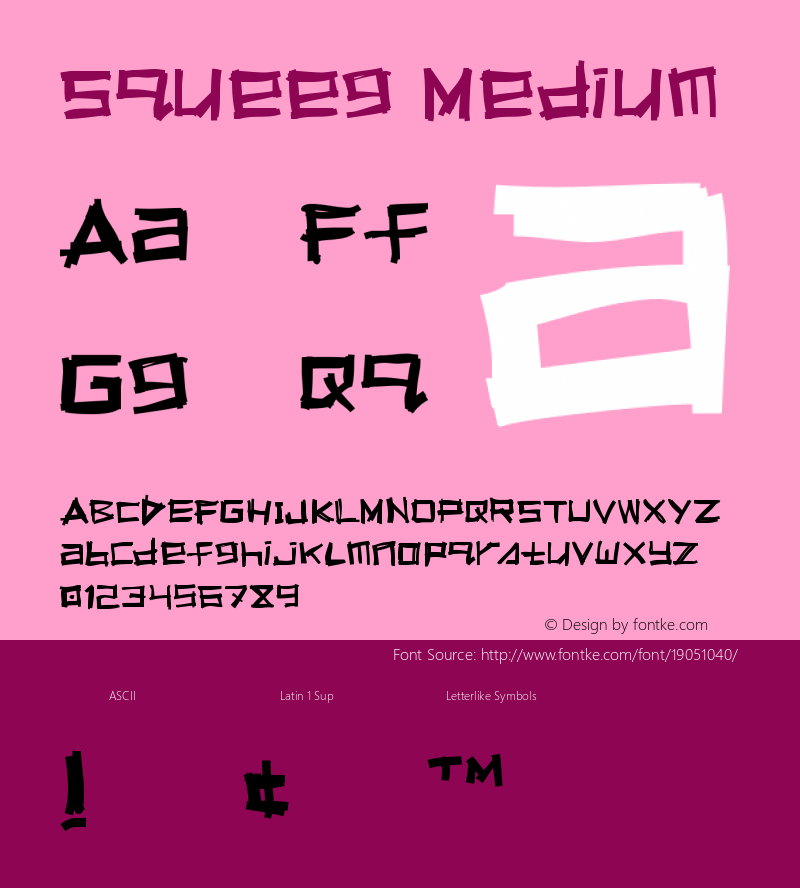 Squeeg Medium Version 001.000图片样张