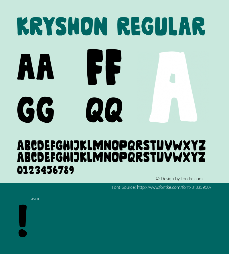 Kryshon Version 1.000图片样张