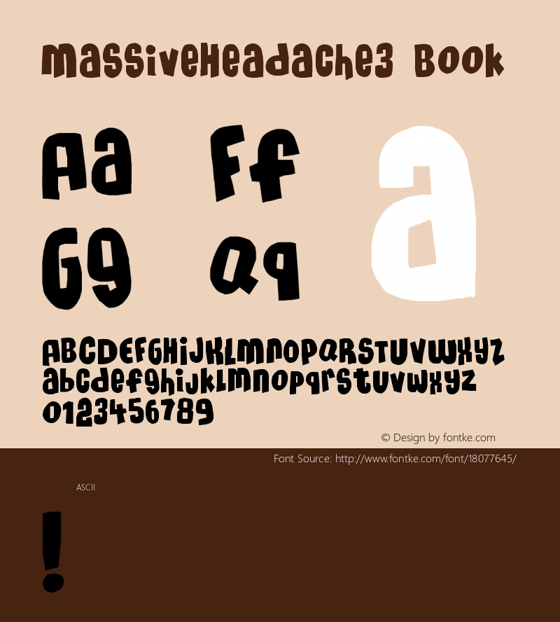 MassiveHeadache3 Book Version 2图片样张