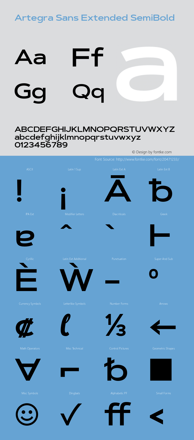 ArtegraSansExtended-SemiBold Version 1.00;com.myfonts.easy.artegra.artegra-sans.extend-semibold.wfkit2.version.4KoD图片样张