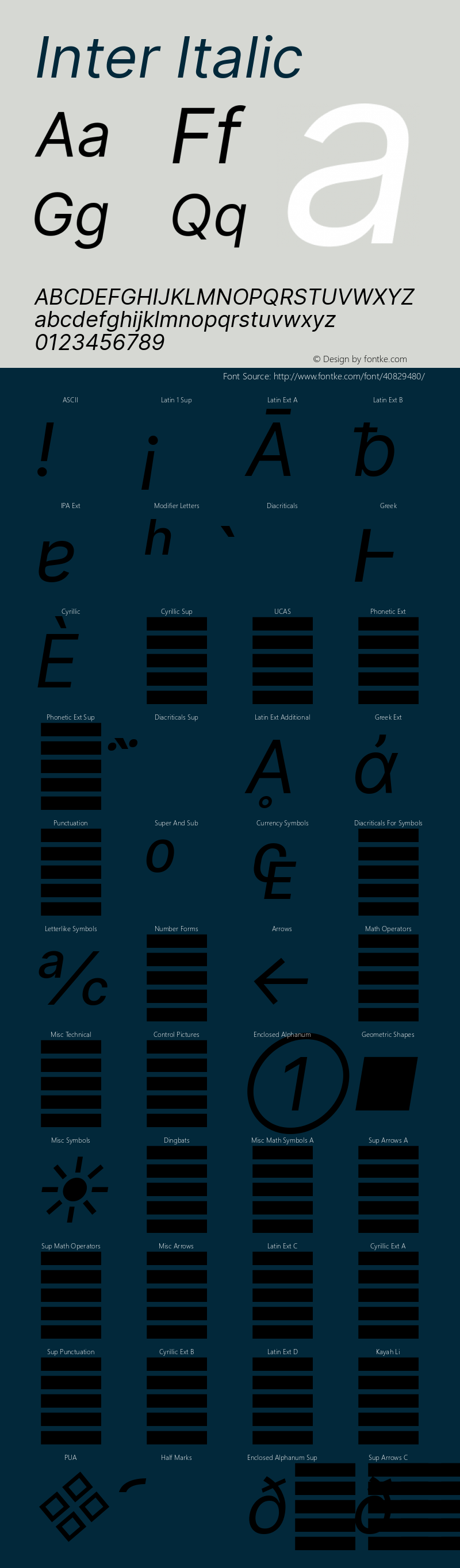 Inter Italic Version 3.010;git-aca7606f2图片样张