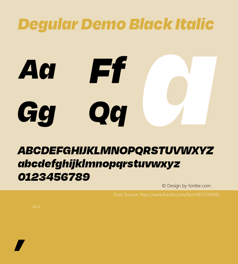 Degular Demo Black Italic Italic Version 1.000;PS 0.0;hotconv 16.6.54;makeotf.lib2.5.65590图片样张