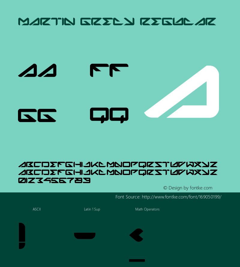 Martin Grely Version 1.00;July 13, 2021;FontCreator 12.0.0.2555 64-bit图片样张