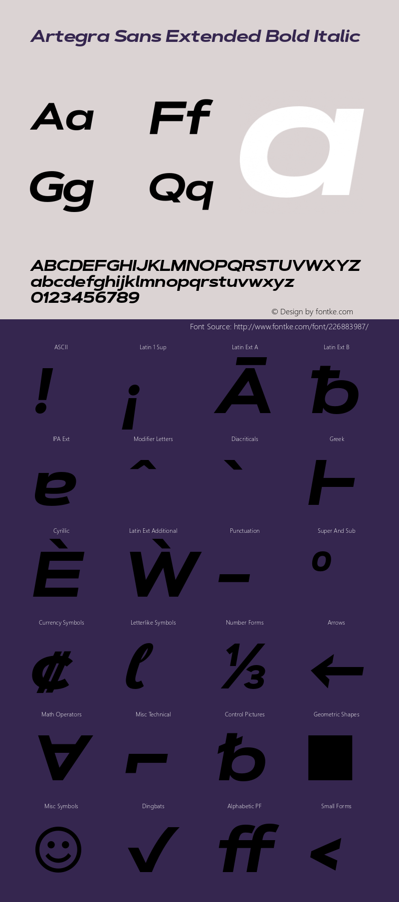 ArtegraSansExtended-BoldIta Version 1.00;com.myfonts.easy.artegra.artegra-sans.extend-bold-italic.wfkit2.version.4KqE图片样张