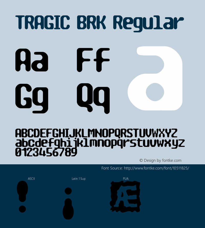 TRAGIC BRK Regular Version 2.00图片样张