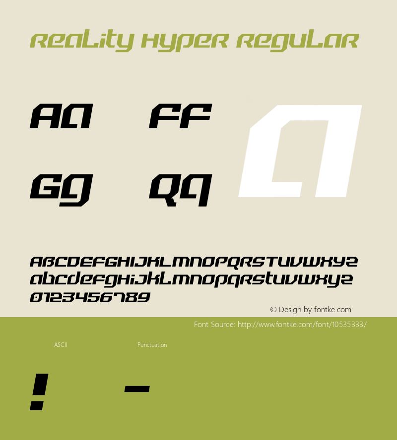 Reality Hyper Regular Version 1.00 - Released on January 12, 2014图片样张