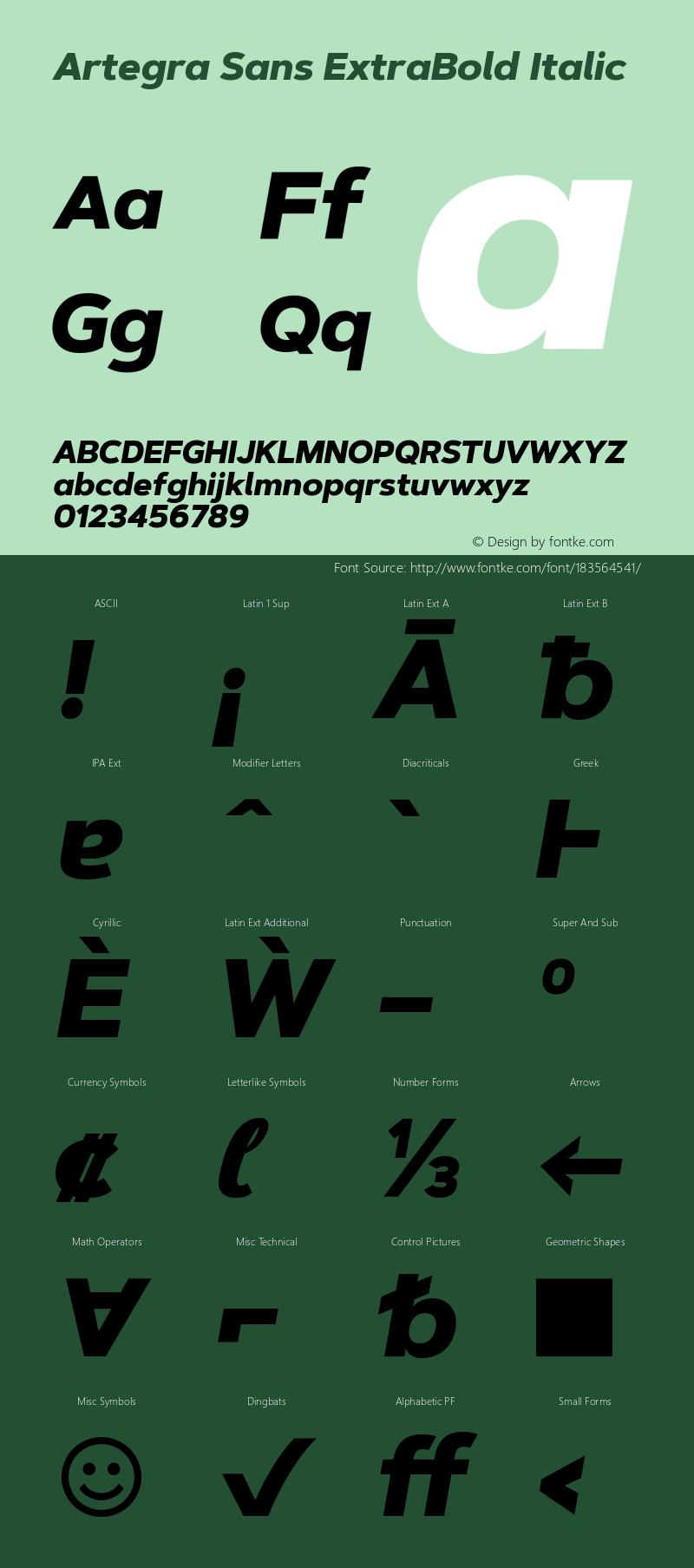 ArtegraSans-ExtraBoldItalic Version 1.00;com.myfonts.easy.artegra.artegra-sans.extrabold-italic.wfkit2.version.4Koy图片样张